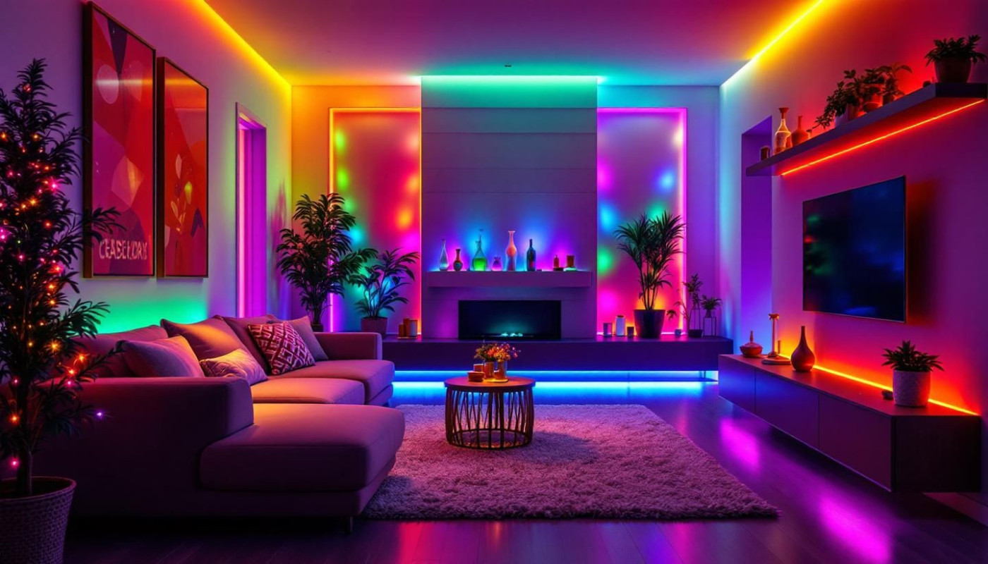 Comment les lumières LED transforment l'éclairage festif de votre maison ?